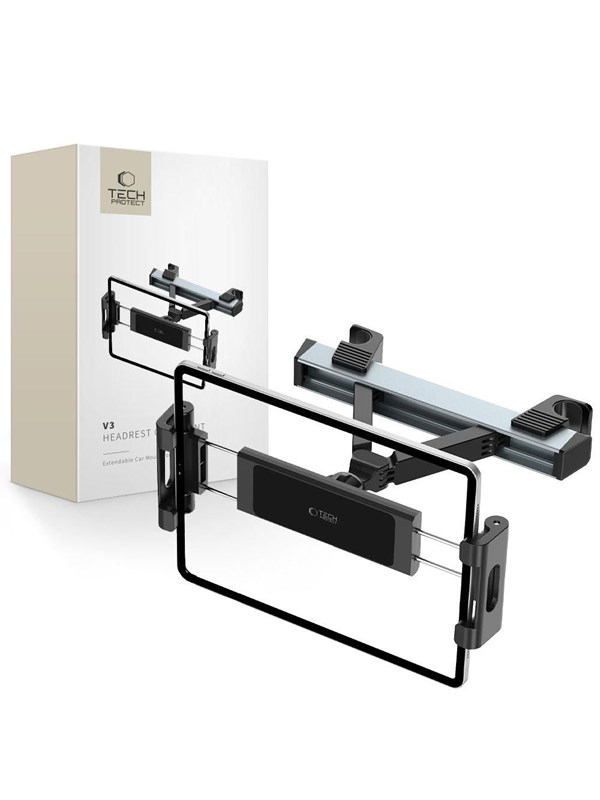 Tech-Protect  V3 Headrest Car Mount - Black