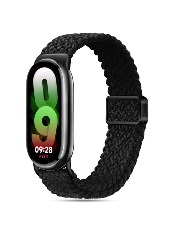 Produktfoto för Tech-Protect Xiaomi Smart Band 8/9/NFC Armband NylonMag - Svart