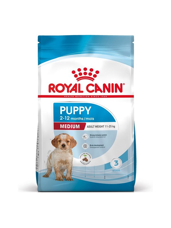 Royal Canin Medium Puppy 4 kg Maize, Poultry