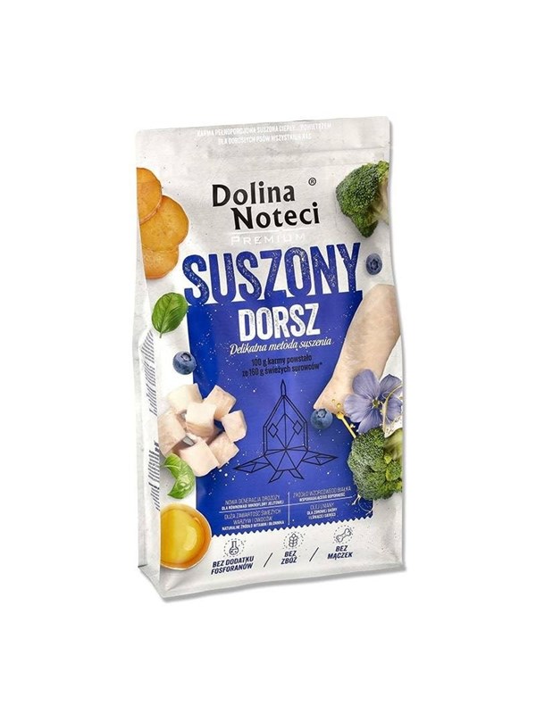 Dolina Noteci Premium cod - dried dog food - 9 kg