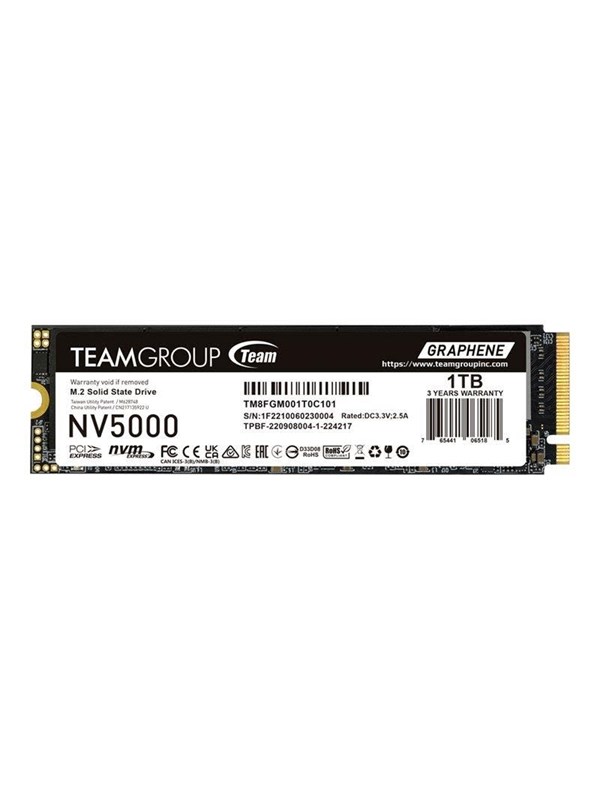 Team Group NV5000 - SSD - 1 TB - PCIe 4.0 x4 (NVMe)
