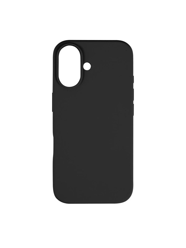 Pomologic CoverCase Silicone iPhone 16 Black W/Magsafe