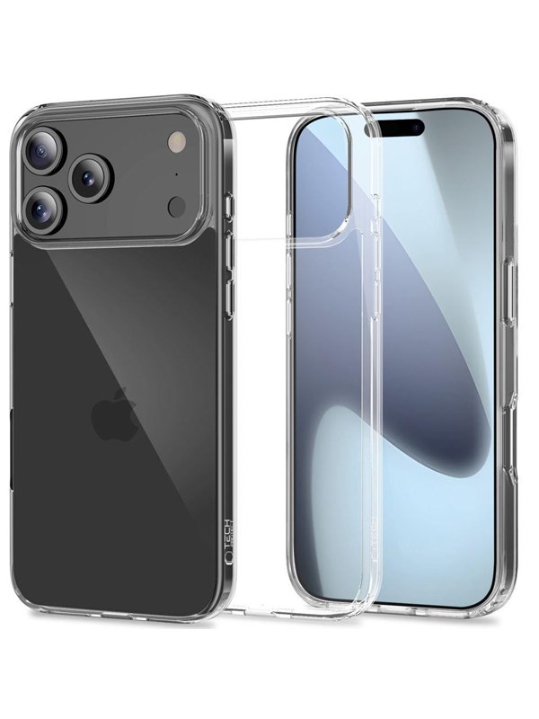 Tech-Protect  FlexAir Hybrid Case for iPhone 17 Pro Max - Clear