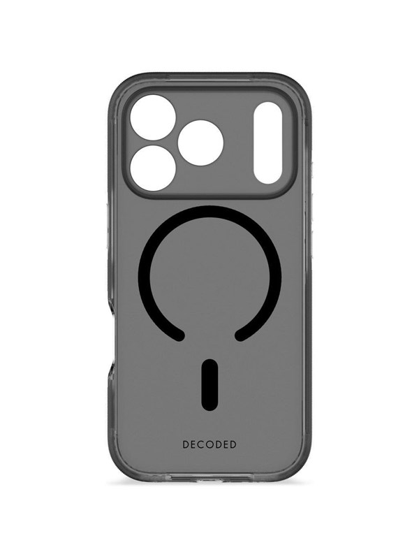 Decoded - DropTec Transparent Backcover for iPhone 17 Pro - Frosted Black