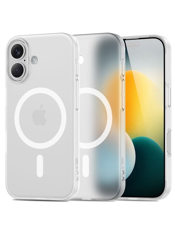 Produktfoto för Tech-Protect iPhone 17 Mobilskal Magsafe Slim - Matte Vit
