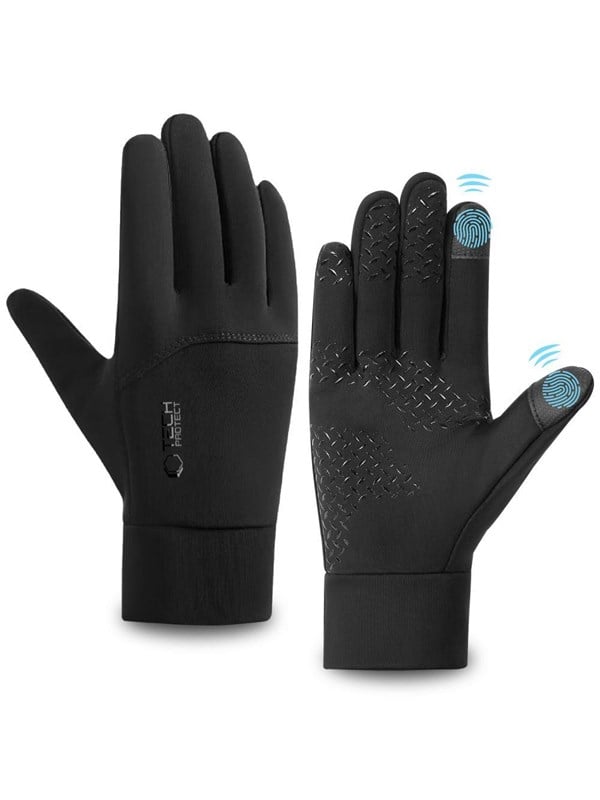 Produktfoto för Tech-Protect WG01 Winter Touchvantar/Handskar M -  Svart