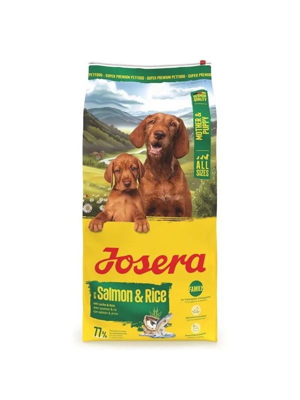 JOSERA Mother &amp; Puppy Salmon &amp; Rice - dry dog food - 12.5kg