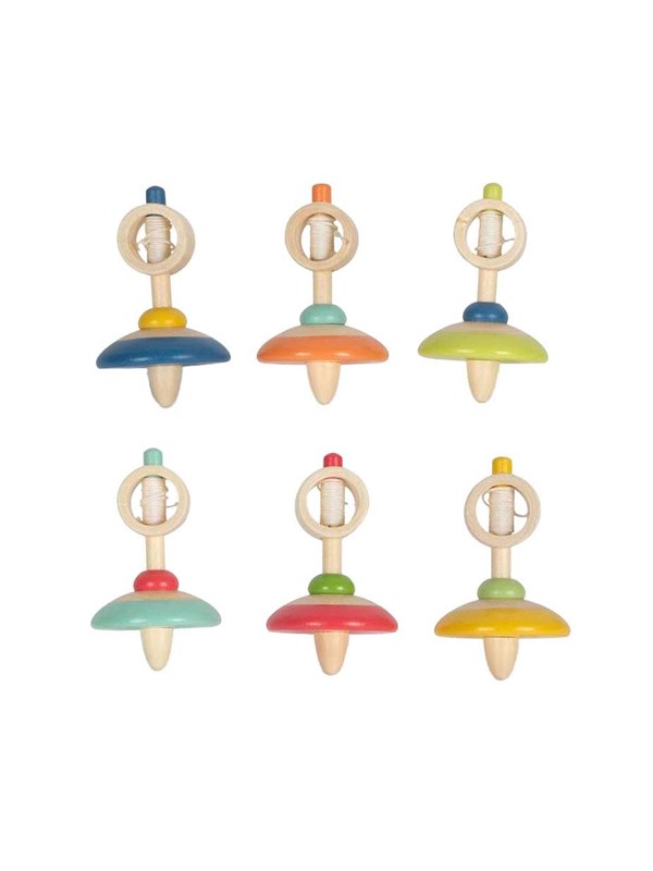 Produktfoto för Small Foot Wooden Top with String Display