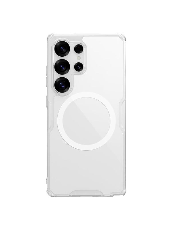 Produktfoto för Nillkin Galaxy S25 Ultra Mobilskal Magsafe Magnetic Nature Pro - Vit