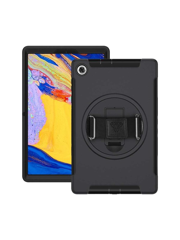 Armor-X Lenovo Tab M10 Plus TB-X606 | Rainproof military grade rugged case with hand str