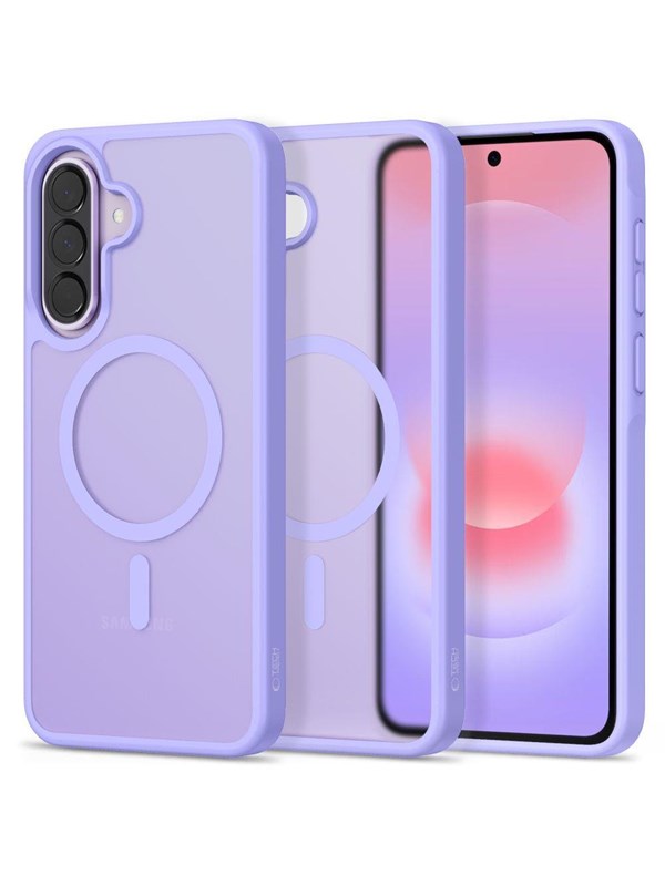 Tech-Protect Magmat MagSafe Case for Samsung Galaxy A36 / A56 / A37 5G - Purple Matte