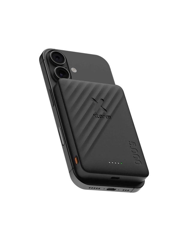 Xtorm Magnetic Wireless 15W Power Bank USB-C 5.000mAh PowerBank - Svart - 5000 mAh