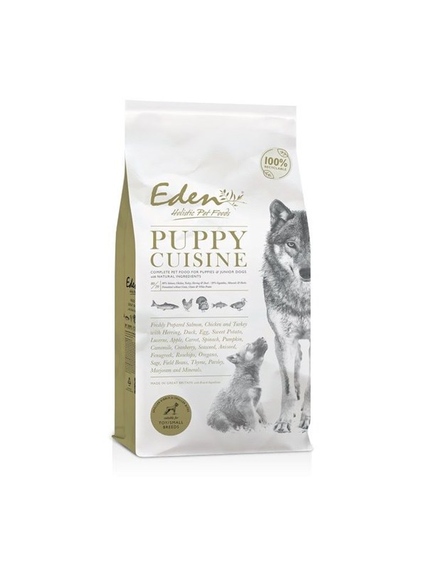 Eden Puppy Cuisine 80/20 Small kibble - dry dog food - 2kg