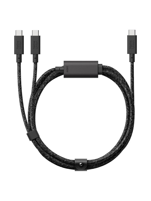 Native Union Belt Cable 2-in-1 USB-C to USB-C &amp; USB-C Cable (140W)