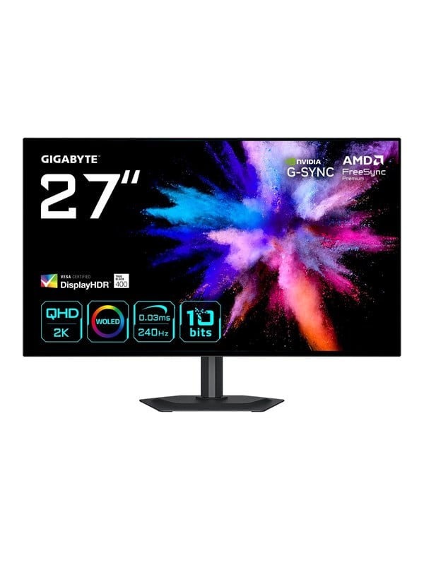 27" GIGABYTE GO27Q24G - 2560x1440 (QHD) - 240Hz - WOLED