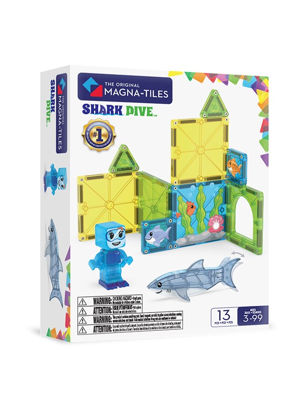 Magna-Tiles Shark Dive