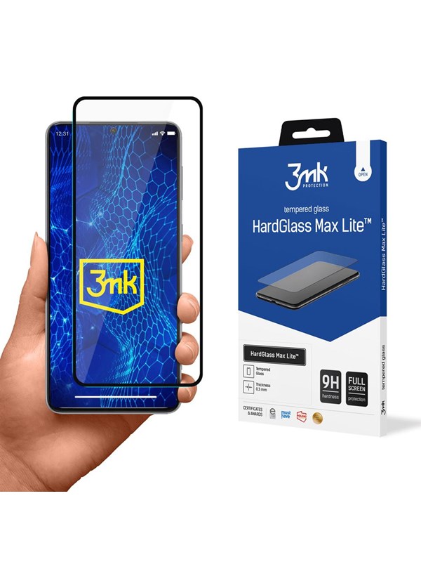 3mk 9H HardGlass Max Lite™ Glass for Samsung Galaxy S21+ 5G
