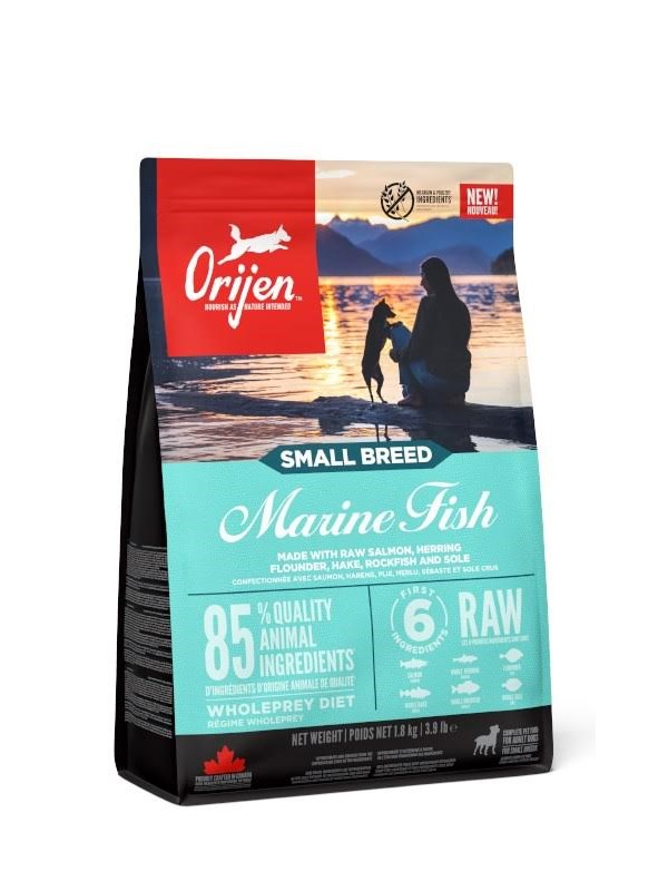 ORIJEN Small Breed Marine Fish - dry dog food - 1.8kg