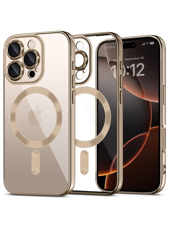 Produktfoto för Tech-Protect iPhone 16 Pro Mobilskal Magsafe Magflex - Shiny Desert