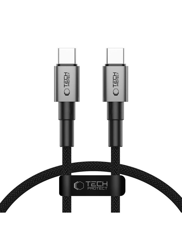 Tech-Protect UltraBoost DNA USB-C PD100W/5A 50 cm Cable - Grey