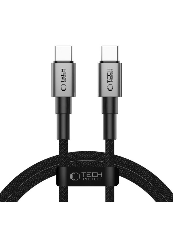 Tech-Protect UltraBoost DNA USB-C PD100W/5A 100 cm Cable - Grey