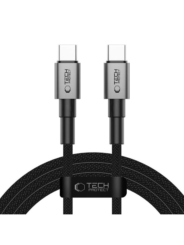 Tech-Protect UltraBoost DNA USB-C PD100W/5A 200 cm Cable - Grey