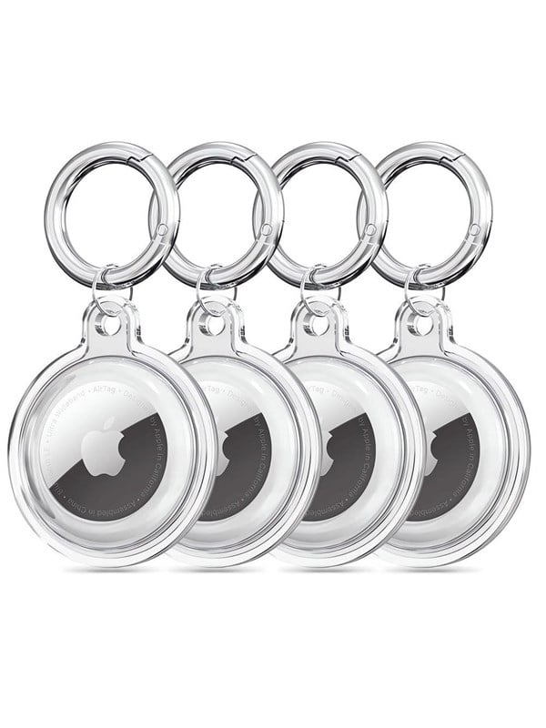 Produktfoto för [4-Pack] Tech-Protect Apple Airtag Icon - Clear