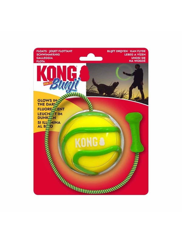 KONG - BUNJI HIGH-VIZBALL - Bright High-Visibility Colours 51.5x8.5 cm