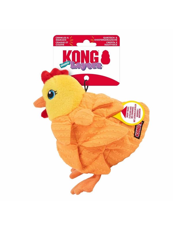 KONG - Layerz Hen - 11.5 x 15.5 x 23 cm