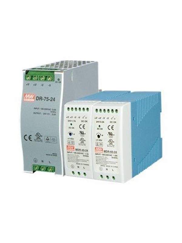 PLANET MEAN WELL MDR-60-24 Strömförsörjning - 60 Watt - ATX - 80 Plus