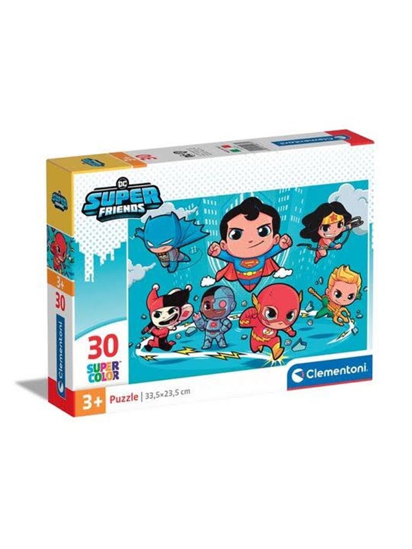Clementoni Puzzle DC Comics Superfriends 30 pieces Golv