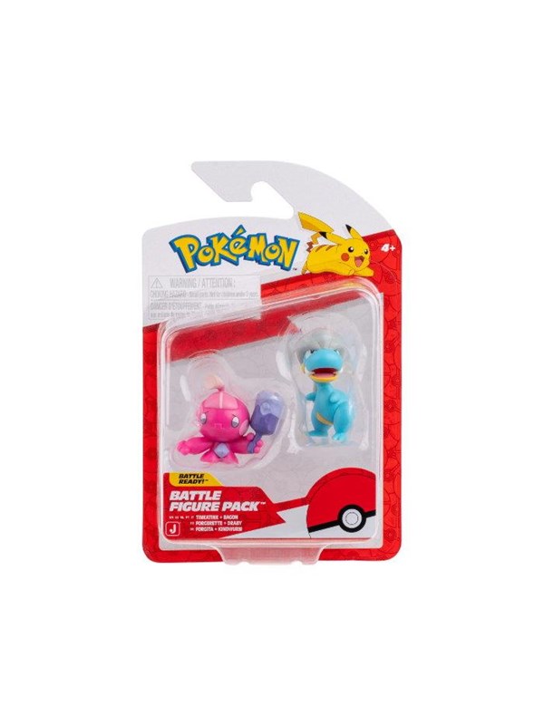 Pokemon Pokémon Battle Figure Pack includes 2" Tinkatink &amp; 2" Bagon figures