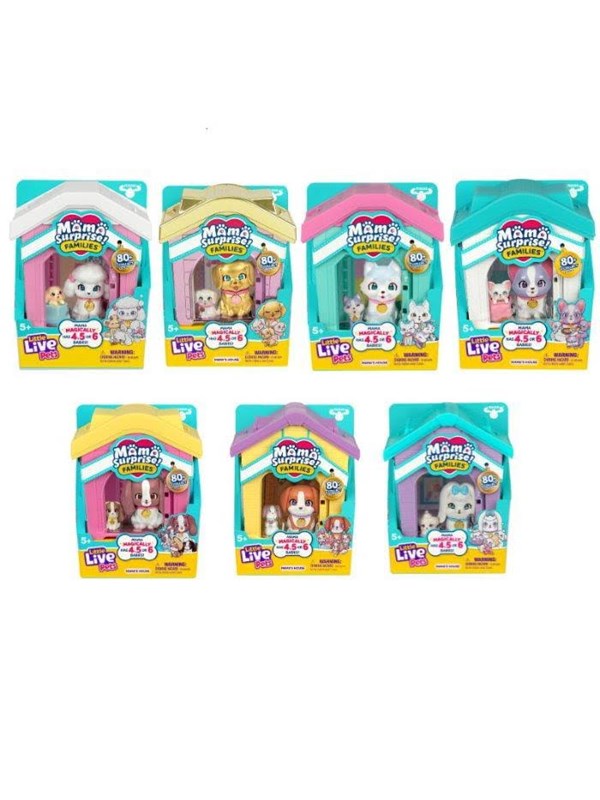 Little Live Pets Mama Surprise Fam Mamas House 1-pack - assorted