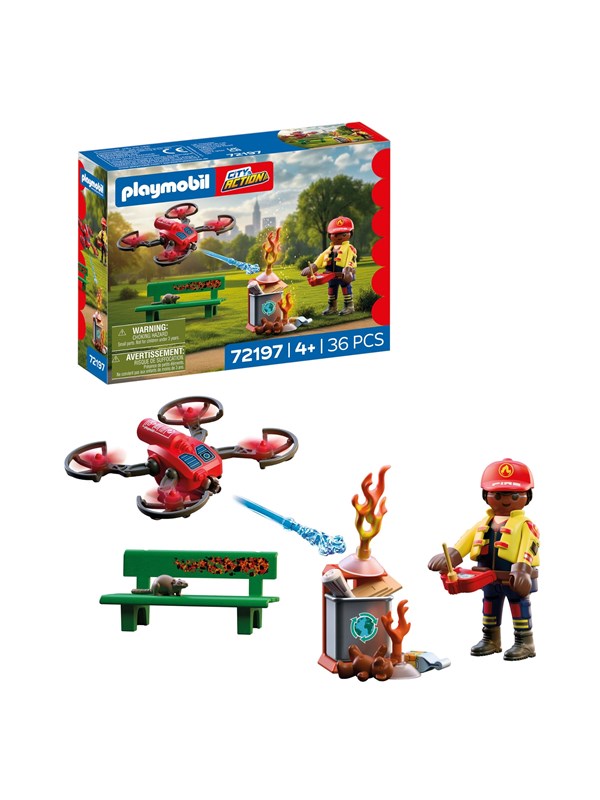 Playmobil City Action - Firefighting Drone