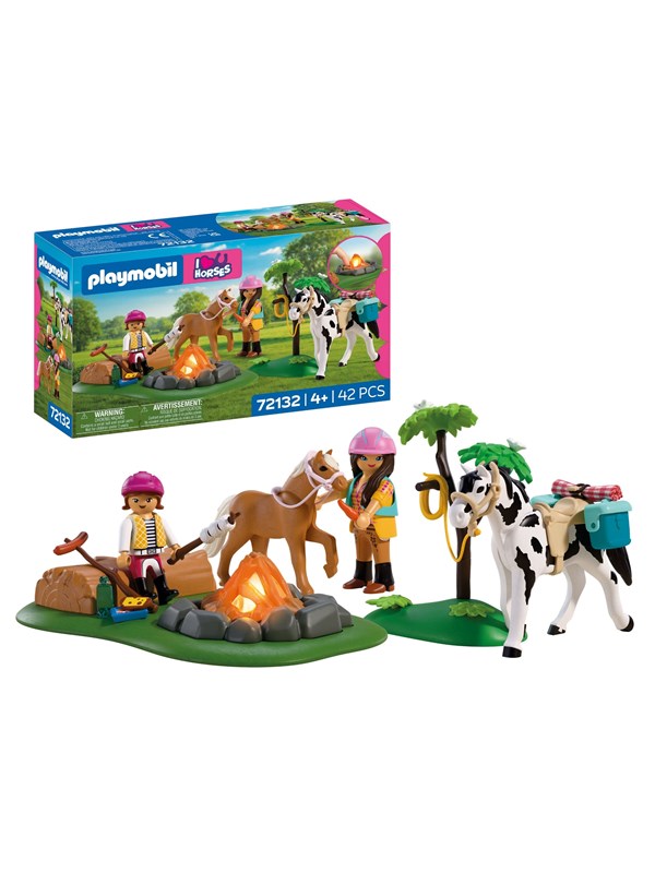 Playmobil - Horseback Riding Trip with Campfire