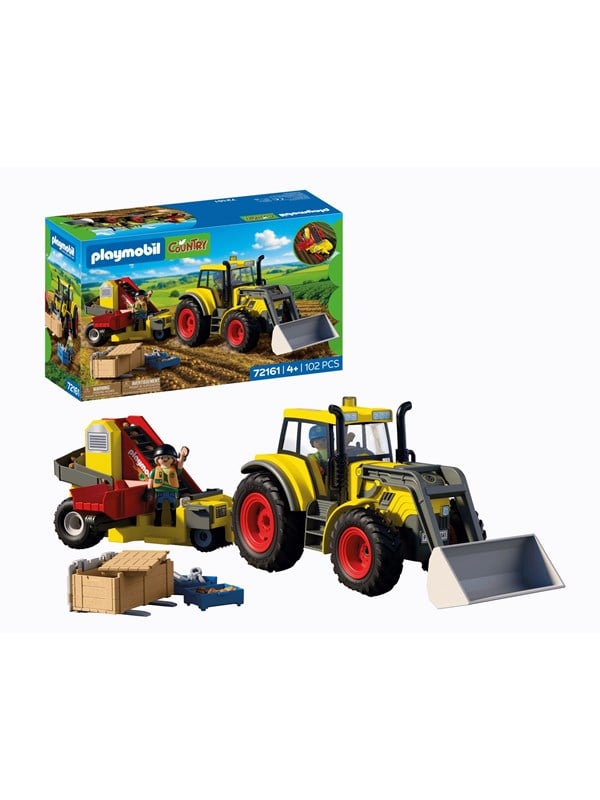 Playmobil - Large Tractor with Potato Harvester
