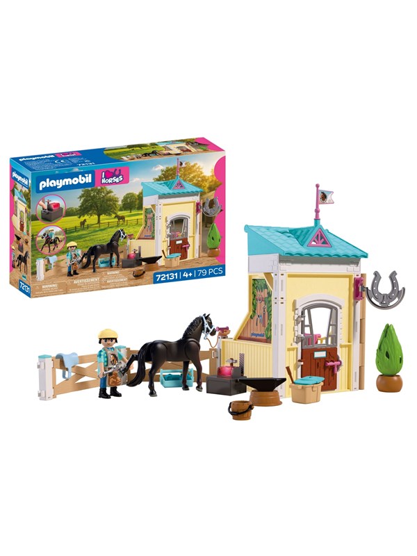 Playmobil - Small Stable with Blacksmith