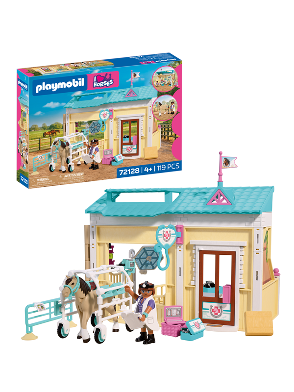 Playmobil Jag älskar hästar - Veterinärklinik