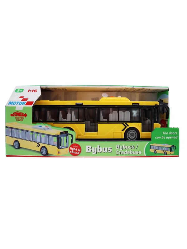 Impulse Toys Bybus m/lys og lyd 28.5cm