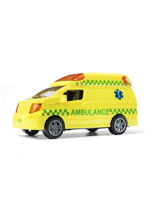 Impulse Toys Ambulance 12.5cm m/lys og lyd