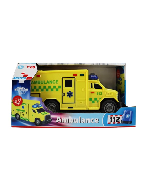 Impulse Toys Ambulance m/lys og lyd