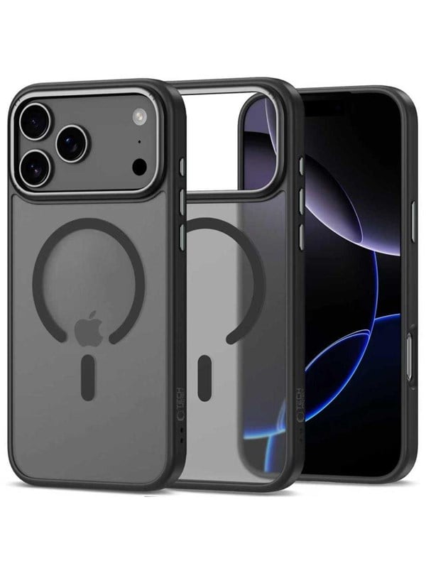 Produktfoto för Tech-Protect iPhone 17 Pro Max Mobilskal Magsafe Edge - Svart/Gunmetal