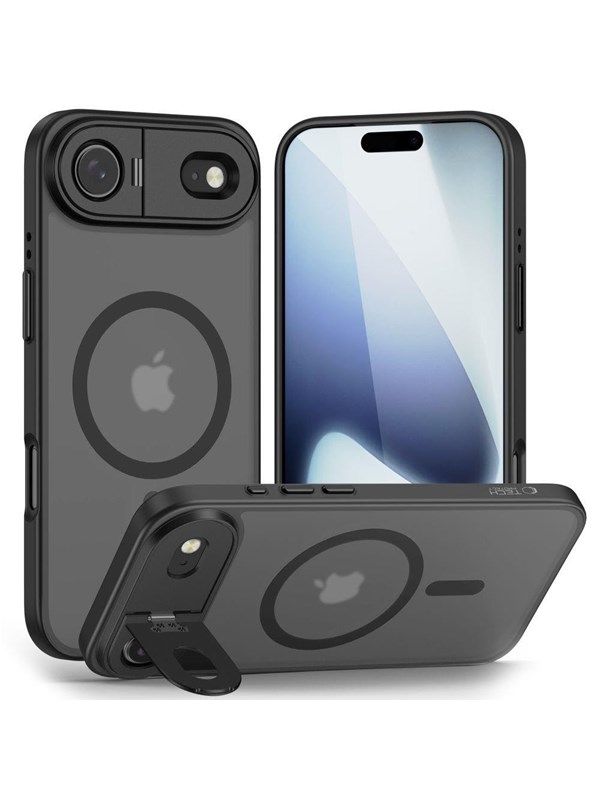 Tech-Protect  MagStand MagSafe Case for iPhone 17 Air - Matte Black