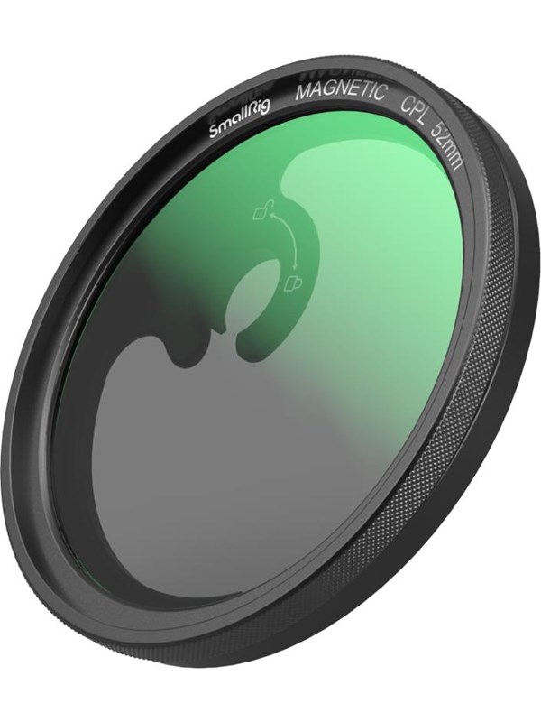 SmallRig 4388 MagEase Magnetic CPL Filter Kit with M-mount Filter Adapter (52mm)