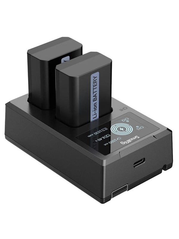 Produktfoto för SmallRig 3818, Litium-Ion (Li-Ion), 2 styck, Batterier medföljer