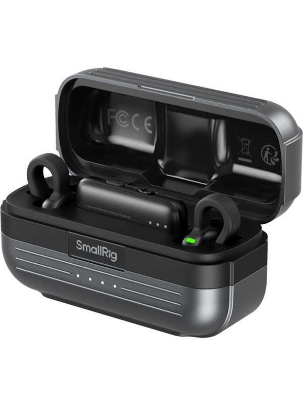 SmallRig 5717 S70-C2 Wireless Microphone with USB-C Adapter for Phones (Black)
