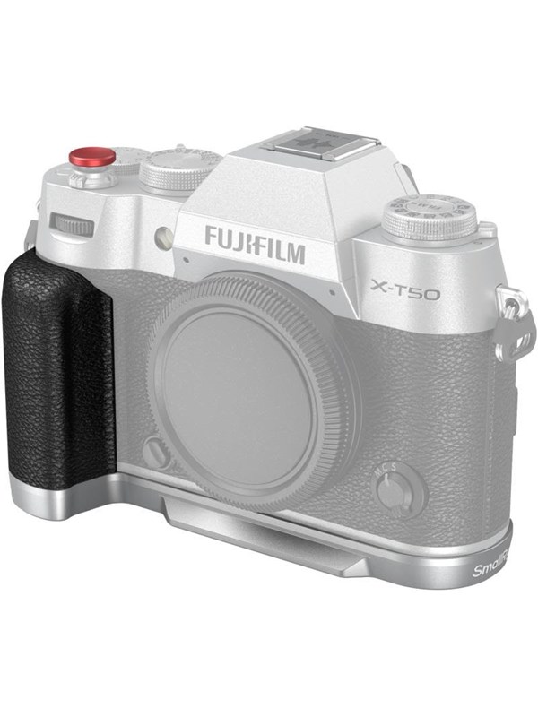 SmallRig 4713 Silicone L-Shape Handle for Fujifilm X-T50 Silver