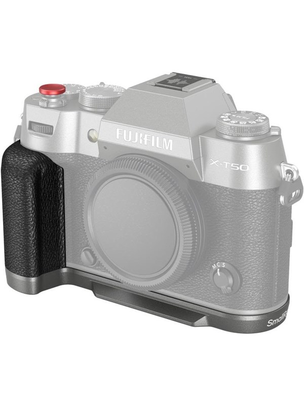 SmallRig 4712 Silicone L-Shape Handle for Fujifilm X-T50 Charcoal Silver