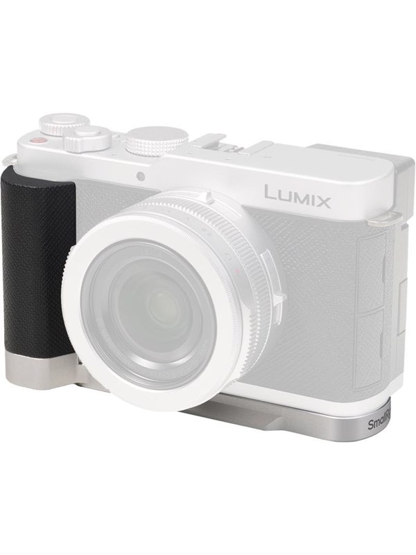 SmallRig 5701 L-Shaped Mount Plate Handle for Panasonic LUMIX L10 Silver