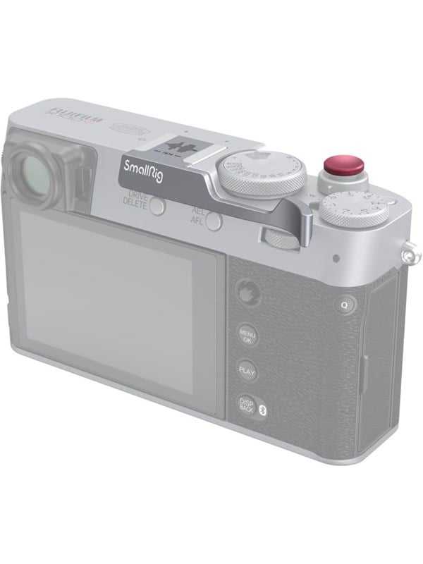 SmallRig 4566 Thumb Grip for Fujifilm X100VI / X100V Silver
